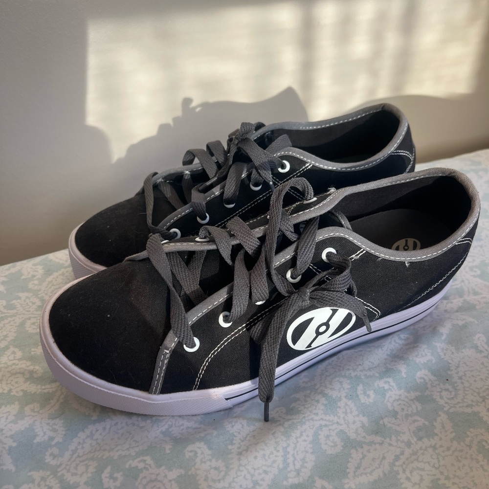 Women’s Black Heelys size 10